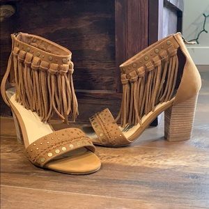 Open toed heels/shoes